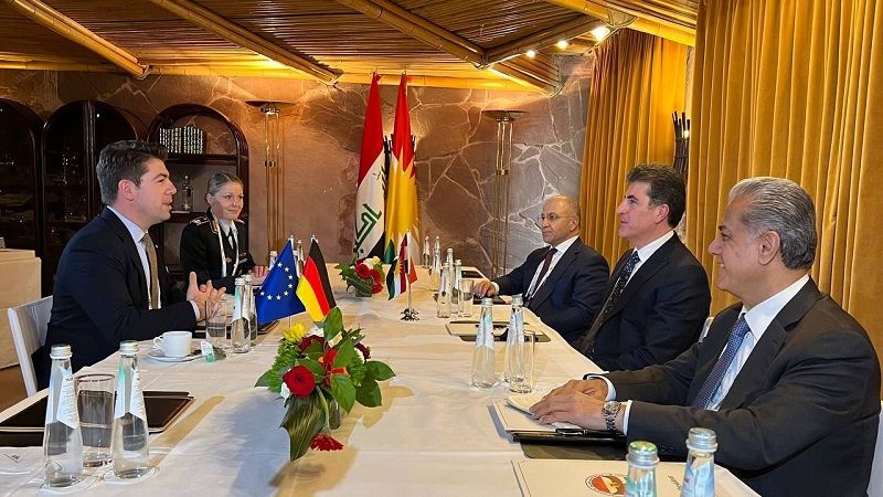 سەرۆک نێچیرڤان بارزانى: هه‌رێمى كوردستان بۆ به‌هێزكردنى دامه‌زراوه‌كانی پێویستى به‌ پشتگیرى ئه‌ڵمانیا هه‌یه